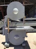 35" x 12" Tannewitz #G3SE, vertical band saw, 36" wheel diameter, S/N 14715 - Image 3