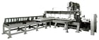 Tannewitz #6024MH, vertical band type plate saw, 24" x 44", 36" wheel diameter, 80-3600 FPM, S/N 95022, 1995 - Image 2