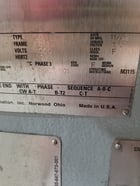 2500 HP 1773 RPM Siemens, Frame 6813Z, weather protected enclosure type 2, sleeve bearings, 4000 Volts - Image 2