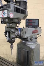 Comet #3KV, vertical mill, 10" x50" table, 3 HP, digital read out, power draw bar, 60-4250 RPM, #71446 - Image 4