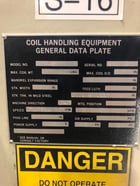 10000 lb. CWP, 24" x .067" capacity, 14"-22" ID, 72" OD - Image 5