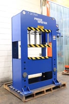25 Ton, Press master #20x24, 4-post hydraulic press, pressure gauge / regulator, #153073 - Image 3