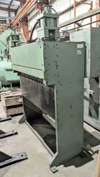 .105" x 5' Red Bud #G18L-60, Cut-To-Length line shear, hydraulic actuated, 1985 - Image 1