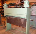 .105" x 5' Red Bud #G18L-60, Cut-To-Length line shear, hydraulic actuated, 1985 - Image 3