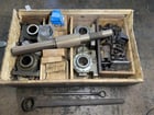 24" Tesker #840, infeed/thrufeed, 20' infeed rolling table, 20' exit rolling table - Image 9