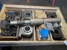 24" Tesker #840, infeed/thrufeed, 20' infeed rolling table, 20' exit rolling table - Image 10