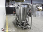 Sani-Matic #CIP2S-25-P-ST, CIP system, (2) 30" OD x 48" High approx 125 gallon, Stainless Steel, single wall - Image 2