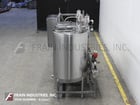 Sani-Matic #CIP2S-25-P-ST, CIP system, (2) 30" OD x 48" High approx 125 gallon, Stainless Steel, single wall - Image 3