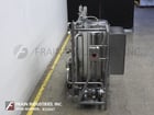 Sani-Matic #CIP2S-25-P-ST, CIP system, (2) 30" OD x 48" High approx 125 gallon, Stainless Steel, single wall - Image 4