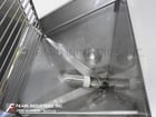 4" diameter x 8' long, Hapman, screw conveyor and 35" x 35" x 32" Stainless Steel product hopper, top mounted - Image 2