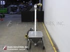 4" diameter x 8' long, Hapman, screw conveyor and 35" x 35" x 32" Stainless Steel product hopper, top mounted - Image 3