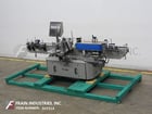 Tronics #S3M, inline, pressure sensitive, wrap labeler, swivel head control panel has touch pad controls with - Image 5