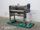 Morcos Machinery #RM600, Stainless Steel double ribbon mixer, flip up/clamp down cover, micro-switch safety - Image 1