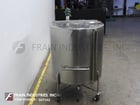 750 gallon Chem Tek, 304 Stainless Steel single wall holding tank with prop style agitator, 60" ID x 60" - Image 3