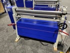 4' x 1/8" Bendmak #CY90-12/3.0, plate roll, cast iron frame, cone bending device - Image 1