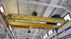 35/10 Ton, Shaw-Box, 37' 2" Span, 35' lift, radio/pendant, VFD all motions, 1995, 2016 contorls, #2108 - Image 1