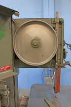 18" x 12" Grob #4V-18, variable speed, table feed, 3 HP, blade welder RWA, tilt table, 1982, #158308 - Image 2
