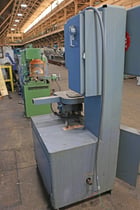 18" x 12" Grob #4V-18, variable speed, table feed, 3 HP, blade welder RWA, tilt table, 1982, #158308 - Image 6