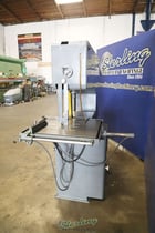 40" x 15" Continental #USF10R, 12-6600 RPM, hydraulic table feed, 26" x 29.5" tilt table, blade - Image 5