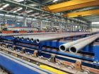 Hanjung quench & temper line, roller hearth, charging table, hardening furnace, conveyor - Image 1