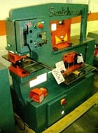 6" x 6" x 3/8" Scotchman #6509-24M, hydraulic, punch, bar shear, 65 ton punch station, #21069 - Image 3