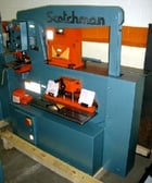 6" x 6" x 3/8" Scotchman #6509-24M, hydraulic, punch, bar shear, 65 ton punch station, #21069 - Image 4