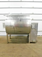 80 cu.ft. Grace Machinery, size 50 insulated paddle blender/mixer, Stainless Steel lift cover, heavy duty - Image 1