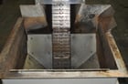8" wide x 14' long, Steel Trak #3-HASB, 30 FPM, incline conveyor - Image 6