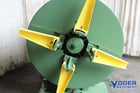 4000 lb. Automatic Feed double end coil reel #48, 12" width, 60" outside dimensions, 15"-20" ID, #72177 - Image 6