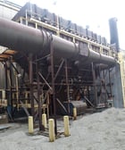 100000 cfm Wheelabrator #820-WCC-36, 160 cartridges, dust collector, 50400 sq.ft. - Image 1