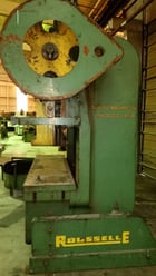 100 Ton, Rousselle #10B80, double crank gap frame press, 6" stroke, 15" Shut Height,air clutch, 50 SPM - Image 3