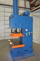 100 Ton, Tox Pressotechnik #PCG-100-E27.9, hydraulic press, 7.8" stroke, 27.5" daylight, 1996 - Image 3