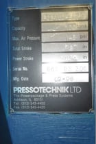 100 Ton, Tox Pressotechnik #PCG-100-E27.9, hydraulic press, 7.8" stroke, 27.5" daylight, 1996 - Image 6