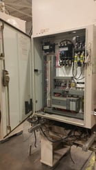 50 Ton, Greenerd #HD-50-36-36, 4-post hydraulic press, 20" stroke, 26.7" daylight, 36" x36"bed, 1997 - Image 9