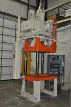 73 Ton, Reis #SPP-10-65DII, hydraulic press, 24" stroke, 48" daylight, Siemens controls, 2006 - Image 3