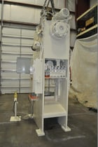 90 Ton, Niagara #E90, OBI back geared press, 9" stroke, 18" Shut Height, 46 SPM, air clutch & brake, 1986 - Image 8