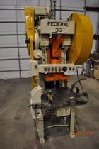 32 Ton, Federal #32, OBI press, 1.5" stroke, 10.25" Shut Height, air clutch & brake, 90-300 SPM, 1985 - Image 5