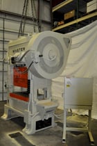 100 Ton, Minster #P2-100, straight side double crank press, 1.5" stroke, 18" Shut Height,air clutch & brake - Image 7