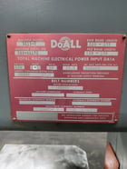 36" x 13" DoAll #3613-2, vertical band saw, 1" x 175" blade, 30" x24" tilt table, 2-5200 FPM, 3 HP, Extron - Image 6