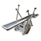 12" wide x 11'-2" long, Triple S Dynamics, horizontal differential vibrating conveyor, #17715 - Image 1