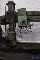 7' -17" American #07x17, radial drill, #5MT, power elevation/ head traverse, coolant, #15419 - Image 2