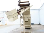32" x 3.6' Wardcraft incline chip conveyor 45 deg .75 HP, 13 FPM, 141" discharge - Image 9