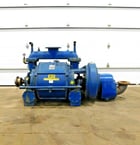 Nash #AT-2006, 2-stage liquid ring vacuum pump w/tank, 20 psi, rebuilt, 2009 - Image 1