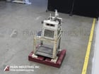 4" x 8" Ross #4x8TRM, 3 roll mill, 1 HP, hand crank gap adjustment, scraper blades - Image 3