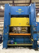 300 Ton, Komatsu #E2P-300, straight side double crank press, 7.9" stroke, 40" Shut Height, 8.66" adj., 30-60 - Image 1
