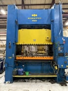 300 Ton, Komatsu #E2P-300, straight side double crank press, 7.9" stroke, 40" Shut Height, 8.66" adj., 30-60 - Image 6