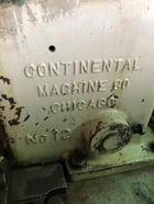 12-3/4" Continental #12A, air-operated, cap: 3-1/2" - 12-3/4" OD x 1/2" wall, 5 HP - Image 4