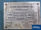 Eiger Mini Motor Mill #250 EXP, horizontal media mill, approx 250 milliter jacketed chamber, 2.2 KW, 230 V. - Image 2