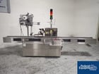 Avery #ALS-330R, Syringe Labeler, Stainless Steel, integrated 11" wide x 10' long roller conveyor, Allen - Image 3