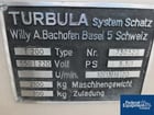 Willy A Bachofen Turbula mixer #T200, 200 kg max capacity, 220/550 v., Ser.# 730520, #3054-2 - Image 2